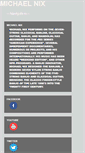 Mobile Screenshot of michaelnixmusic.com