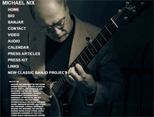 Tablet Screenshot of michaelnixmusic.com